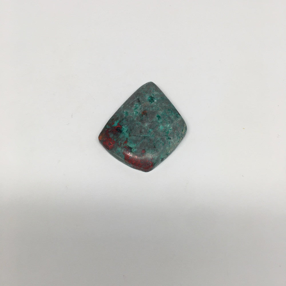 17.5g, 1.8"x 1.5" Sonora Sunset Chrysocolla Cuprite Cabochon from Mexico,SC144