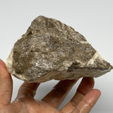 768g,4.4"x3.3"x2.4", Rough Pistachio Calcite Chunk Mineral @Afghanistan, B24590