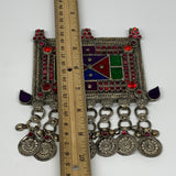 181.1g, 6"x5.4", Kuchi Pendant Large Ethnic Tribal Gypsy, ATS, @Afghanistan,B143