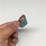 8g, 1.4"x 0.9" Sonora Sunset Chrysocolla Cuprite Cabochon from Mexico,SC148
