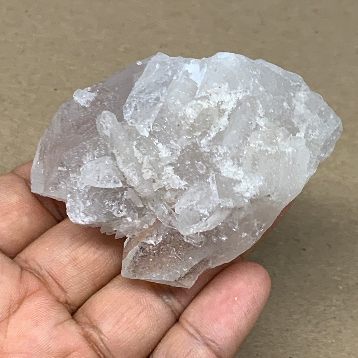 119.7g, 2.9"x1.9"x1.6" Natural Quartz Crystal Cluster Mineral Specimens, B6621