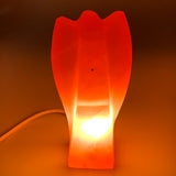 1474g, 8"x3.8"x2.8" Orange Selenite (Satin Spar) Angel Lamps @Morocco,B9440