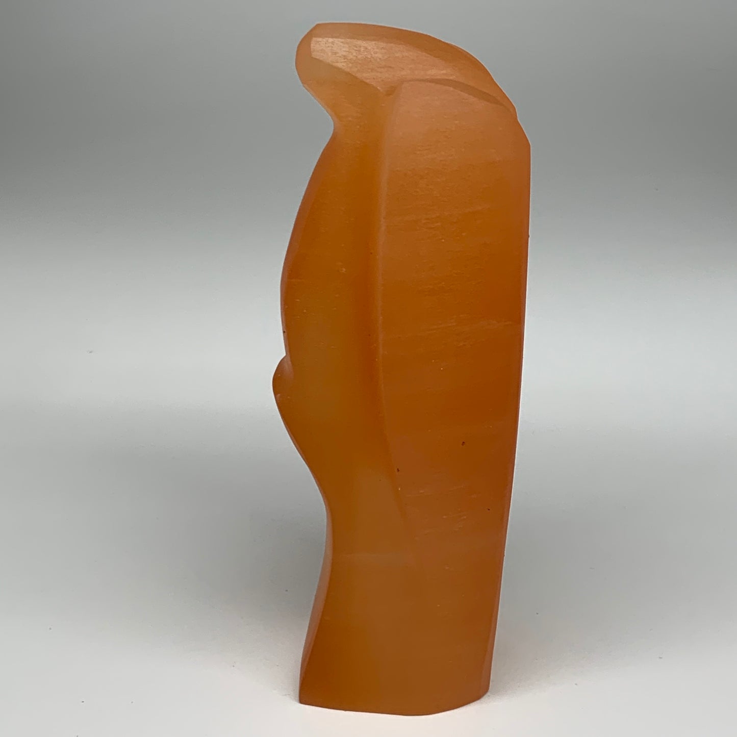 1474g, 8"x3.8"x2.8" Orange Selenite (Satin Spar) Angel Lamps @Morocco,B9440