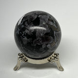 319.1g,2.3" (59mm) Indigo Gabbro Spheres Merlinite Gemstone @Madagascar,B19790