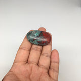 20.1g, 1.6"x 1" Sonora Sunset Chrysocolla Cuprite Cabochon from Mexico,SC168