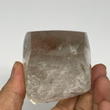 338g, 3.3"x2.2"x1.9", Natural Quartz Flame Polished Crystal @Brazil, B19152