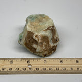 303g, 2.9"x2.5"x1.9", Rough Pistachio Calcite Chunk Mineral @Afghanistan, B24607
