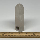 273.4g, 4.1"x1.8"x1.3", Natural Quartz Point Tower Polished Crystal @Brazil, B19